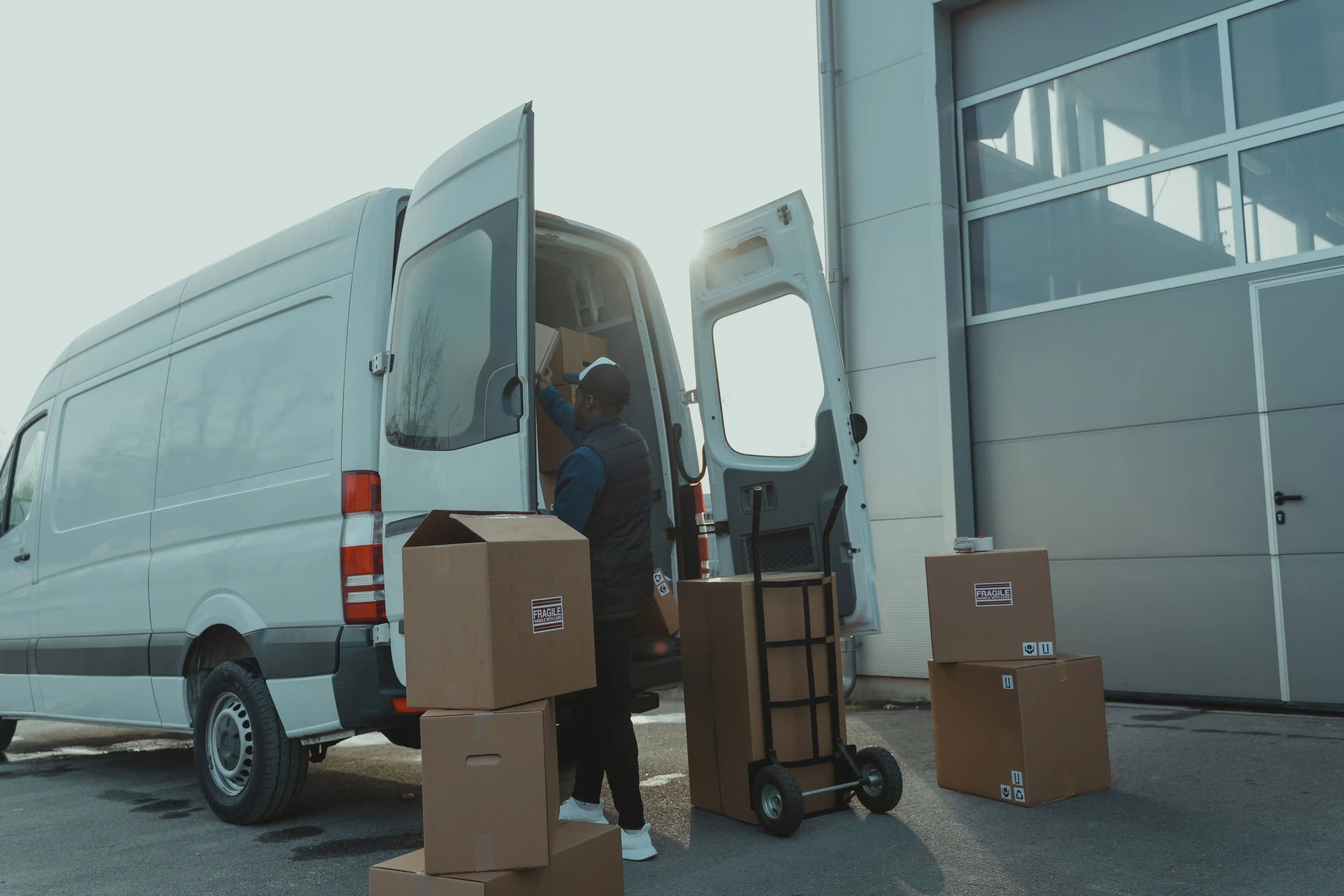 Sathi Sewa Services removal van and moving team